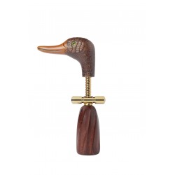 Corkscrew wine duck