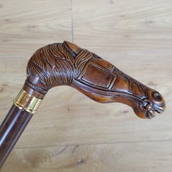 [:it]Bastone da passeggio - Levriero - B022[:en]Walking stick - greyhound - B022[:]