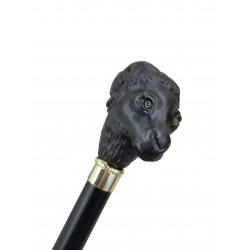 Bastone da passeggio Ariete nero