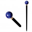 Walking stick - Blue Sphere Lapis Lazuli Effect - BB_060