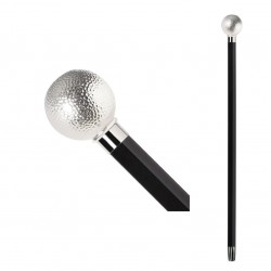 Walking stick - Golf Ball - Hammered NK - BB_089