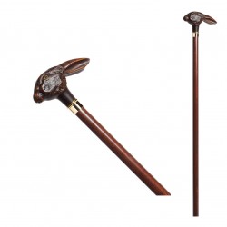 Walking stick - grey goose
