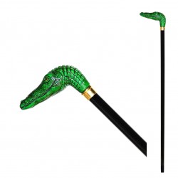 Walking stick - black horse