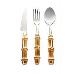 Posate servizio tavola in Bamboo BPST_0002